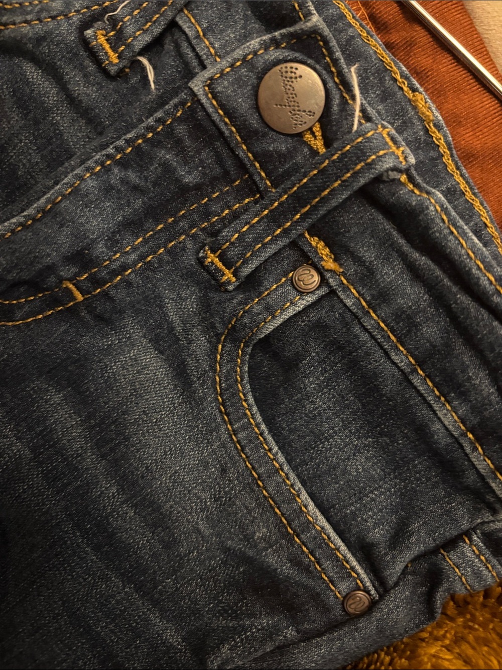 Wrangler Dark Blue Kids Jeans - Stretch Denim - Picture 4 of 4